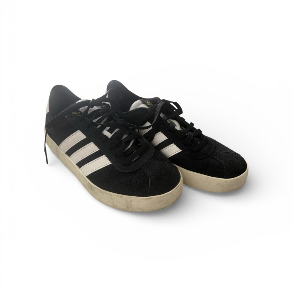 Adidas VL Court 3 Classic Black and White Trainers